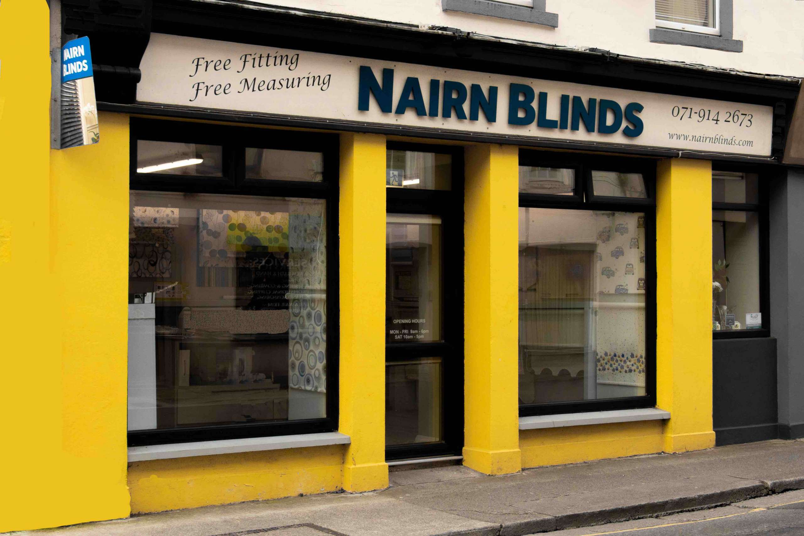 Nairn Blinds - Sligo - Ireland - Blinds - Window Blinds - Roman Blinds - Ireland - Connolly Street Sligo1